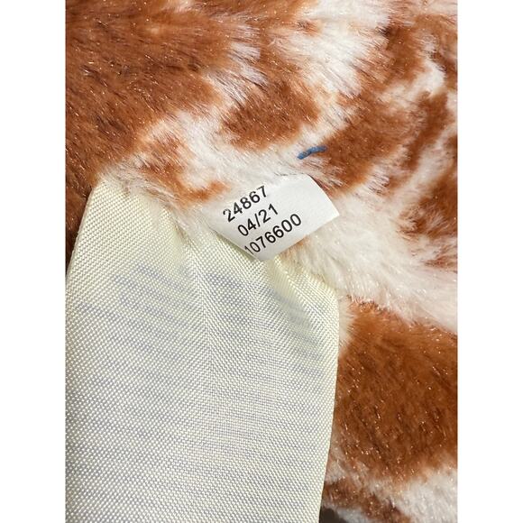 Build A Bear Texas Longhorn Spotted Bull Steer Cow Plush Stuffed‎ Animal Toy 14” - Picture 8 of 8